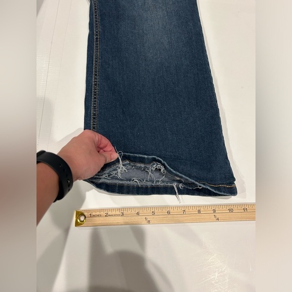 Torrid Luxe Slim Boot Jeans Women’s 18 Super Stretch hemmed-SEE MEASUREMENTS - Picture 9 of 12